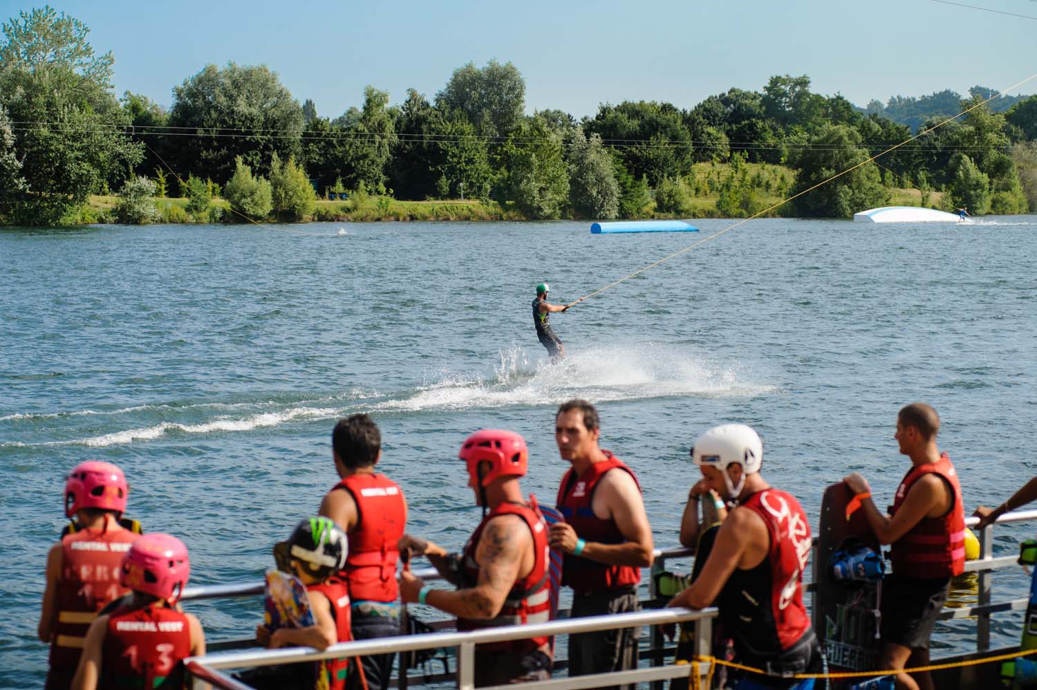 23 mai : téléski nautique